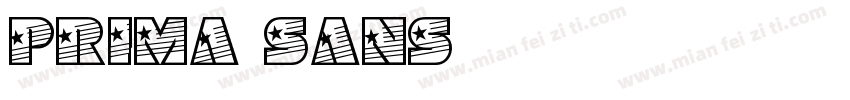 Prima Sans字体转换